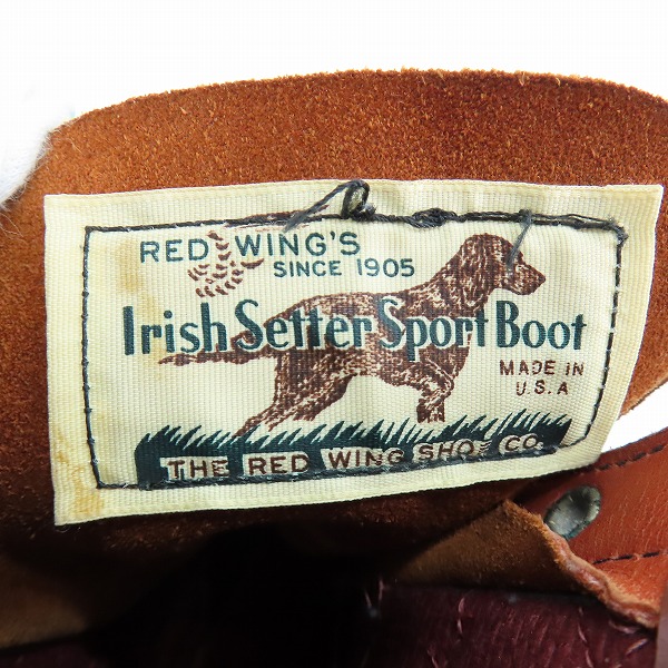 実際に弊社で買取させて頂いたRED WING/レッドウィング ワークブーツ/815/8Dの画像 5枚目