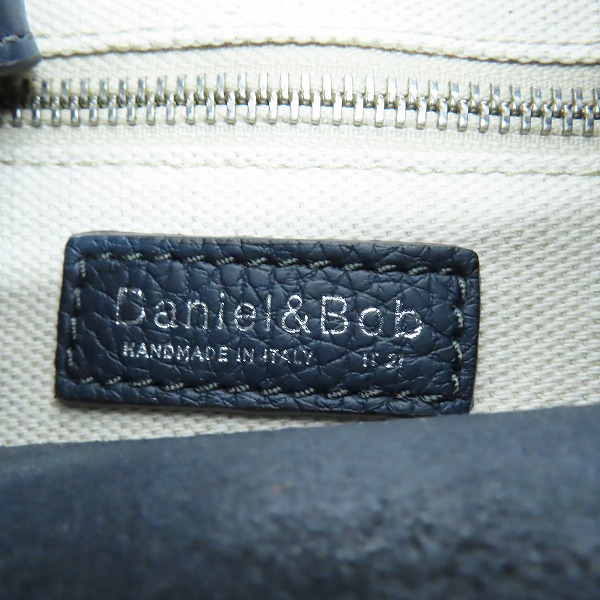 実際に弊社で買取させて頂いたDaniel&Bob/ダニエル＆ボブ レザー ショルダーバッグの画像 4枚目