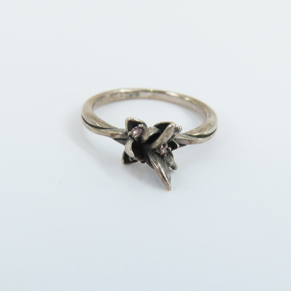 実際に弊社で買取させて頂いた【ギャラ付き】KONRON/コンロン リルメモリーリング/ピンクダイヤ  #7/7号の画像 1枚目