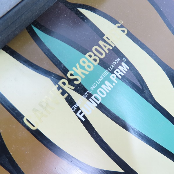 実際に弊社で買取させて頂いたCARVER×TAYLOR KNOX/カーバー×テイラーノックス サーフスケート コンプリート スケートボードの画像 7枚目