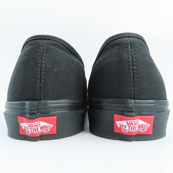 実際に弊社で買取させて頂いたVANS/バンズ Authentic/オーセンティック ローカット スニーカー/シューズ ブラック 508731/28.5の画像 1枚目