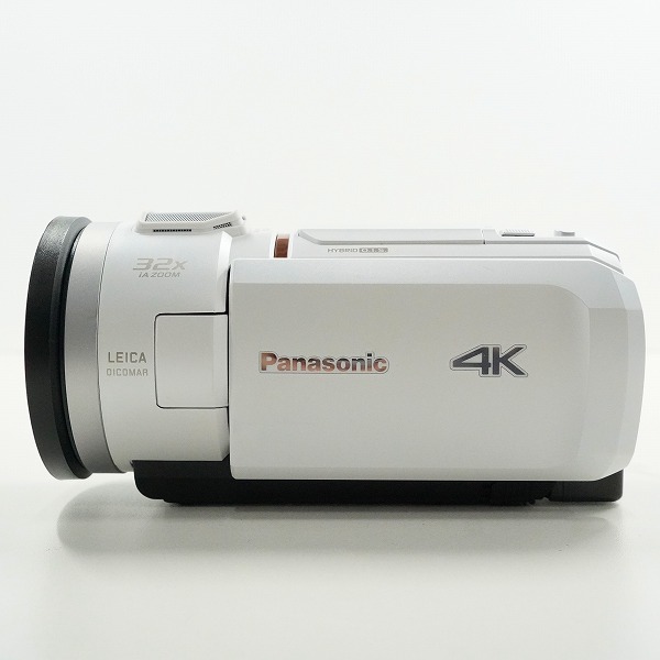 実際に弊社で買取させて頂いたPanasonic/パナソニック HC-VX1M デジタル 4K ビデオカメラ ホワイト 2018年製 簡易動作確認済みの画像 5枚目
