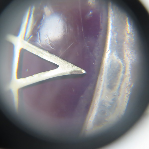 実際に弊社で買取させて頂いたALEX STREETER/アレックスストリーター 名古屋限定 エンジェルハートリング パープル/16-16.5号の画像 7枚目