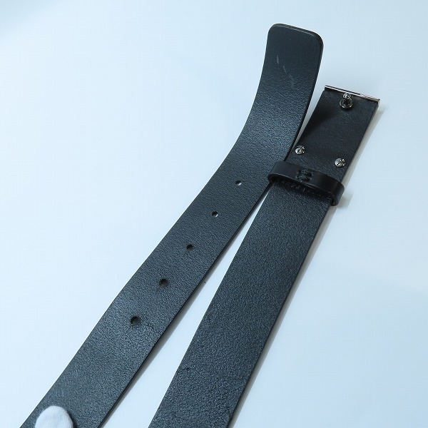 実際に弊社で買取させて頂いたDOLCE&GABBANA/ドルチェアンドガッバーナ/ドルガバ ロゴバックルベルト/34の画像 2枚目