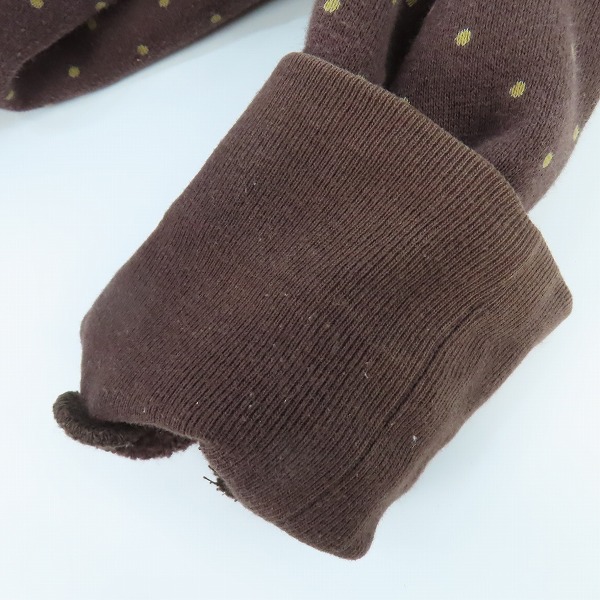 実際に弊社で買取させて頂いたGOODENOUGH/グッドイナフ 水玉総柄 プルオーバー スエットパーカー/Mの画像 5枚目