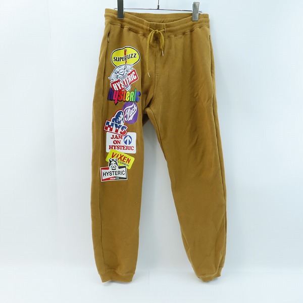 実際に弊社で買取させて頂いたHysteric Glamour/ヒステリックグラマー STICKER スウェットパンツ 02203CP05/M