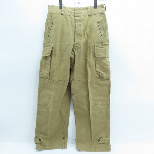 実際に弊社で買取させて頂いたFRENCH ARMY/フランス軍  ヴィンテージ 後期型 M-47 カーゴパンツ/L