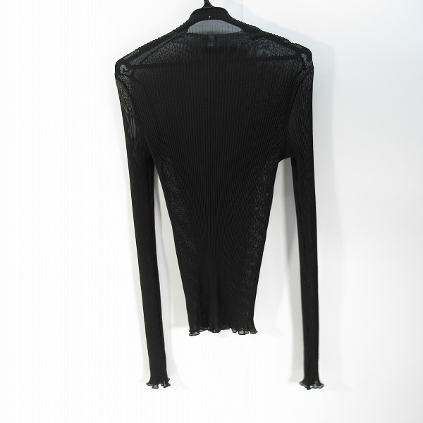 実際に弊社で買取させて頂いたHUGO BOSS/ヒューゴボス プリーツ/シースルー カットソーの画像 1枚目