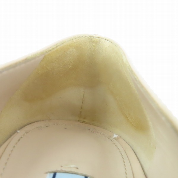 実際に弊社で買取させて頂いたPRADA/プラダ ジュエルヒール パンプス 1I998H/36.5の画像 6枚目