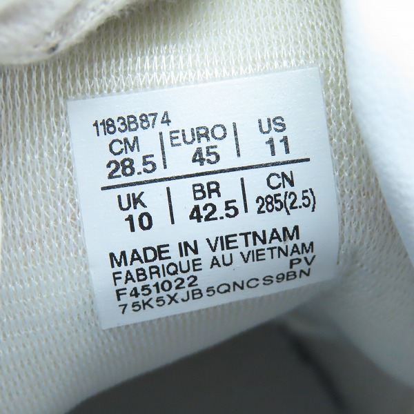 実際に弊社で買取させて頂いたOnitsuka Tiger/オニツカタイガー DELECITY/デレシティ ローカットスニーカー 1183B874-102/28.5の画像 5枚目