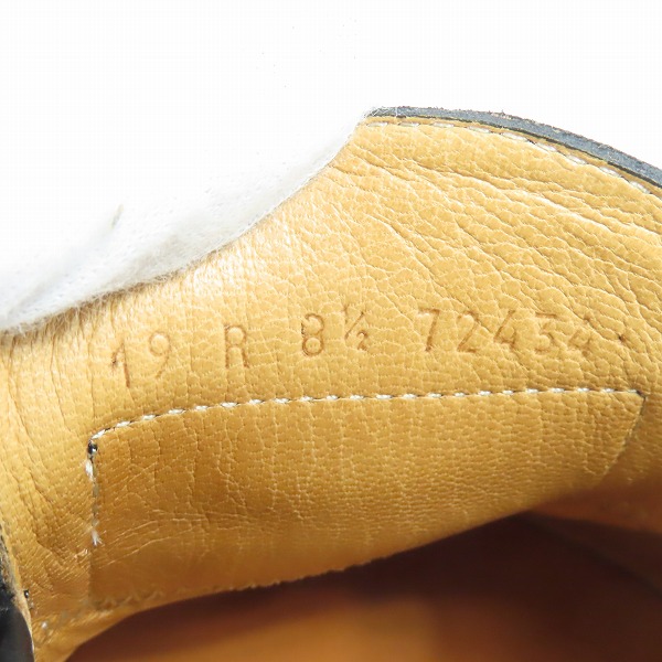 実際に弊社で買取させて頂いたParaboot/パラブーツ REIMS/MARCHE NOIRE_LIS NOIR/ミカエル ローファーシューズ/099412/8.5の画像 5枚目