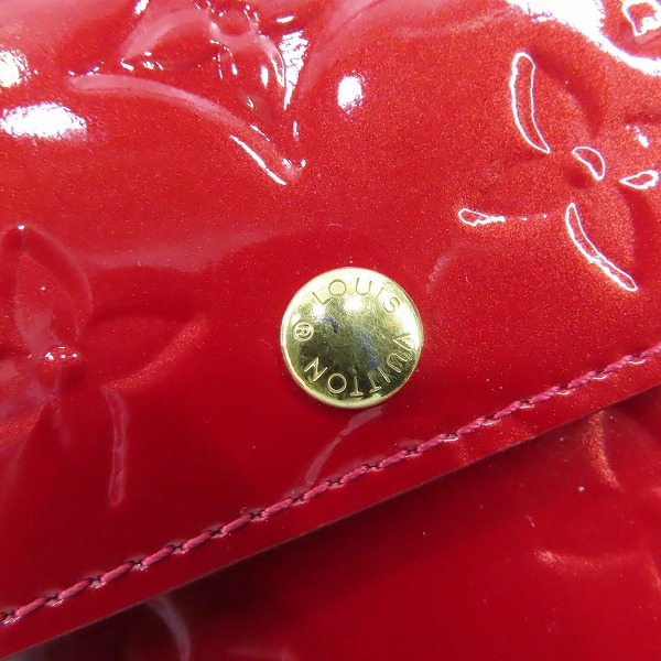 実際に弊社で買取させて頂いたLOUIS VUITTON/ルイヴィトン モノグラムヴェルニ ポルトフォイユ サラ 長財布 M93530の画像 7枚目