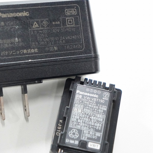 実際に弊社で買取させて頂いたPanasonic/パナソニック HC-W590M 2018年製 デジタルハイビジョン ビデオカメラ 簡易動作確認済みの画像 8枚目