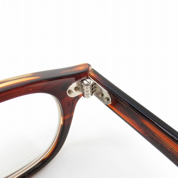 実際に弊社で買取させて頂いたJULIUS TART OPTICAL/ジュリアスタートオプティカル メガネフレーム PL-001Mの画像 8枚目