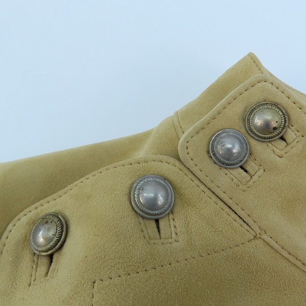 実際に弊社で買取させて頂いたTAKAHIROMIYASHITA TheSoloIst/タカヒロミヤシタザソロイスト 羊革/ラムレザー/スエードレザー ジャケット SJ 0029SS17/46の画像 8枚目