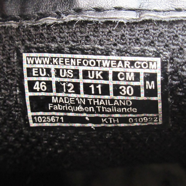 実際に弊社で買取させて頂いた【ジャンク】KEEN/キーン REVEL IV CHELSEA レヴェルフォーチェルシー ブーツ 1025671/30の画像 5枚目
