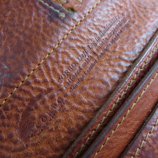 実際に弊社で買取させて頂いたCORBO/コルボ Algoritmo the FLOW/アルゴリトモ 3つ折り財布/ウォレット 1LG-0703の画像 5枚目