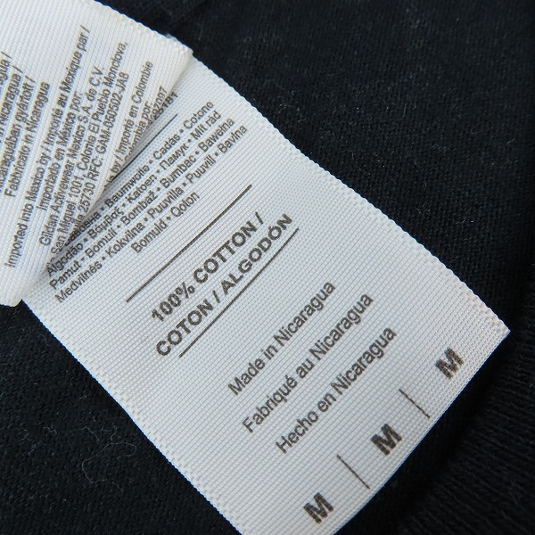 実際に弊社で買取させて頂いたTHE DAMNED/ダムド 40周年ツアー ヴィンテージ バンド Tシャツ/Mの画像 3枚目