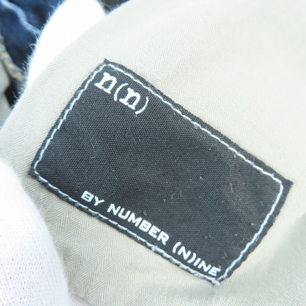 実際に弊社で買取させて頂いたn(n) BY NUMBER (N)INE/エヌエヌ バイ ナンバーナイン 復刻 デニムパンツ/3の画像 3枚目