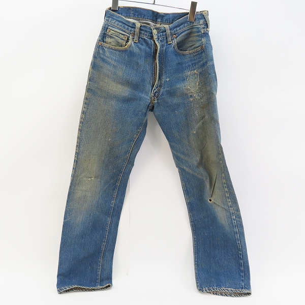 実際に弊社で買取させて頂いたLevis/リーバイス 60年代 VINTAGE/ビンテージ 502 ビッグE ボタン裏16 W31L32