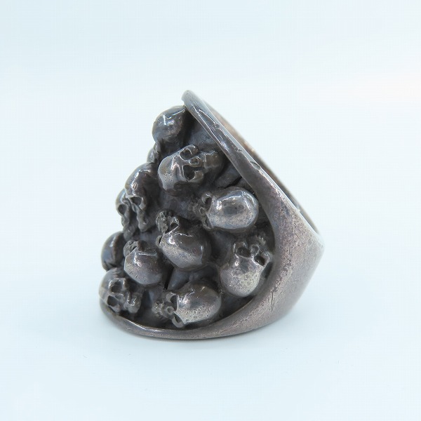 実際に弊社で買取させて頂いたSTANLEY GUESS/スタンリーゲス マルチスカルオーバルリング 21号の画像 2枚目