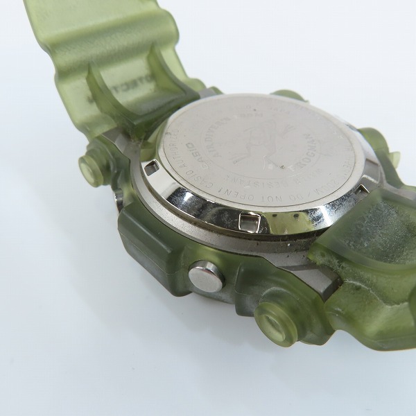 実際に弊社で買取させて頂いたG-SHOCK/Gショック FROGMAN/フロッグマン MEN IN SMOKE/メンインスモーク DW-8200MS-8T【動作未確認】の画像 5枚目
