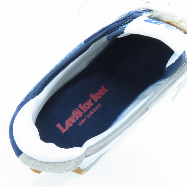 実際に弊社で買取させて頂いたLEVI'S×NEW BALANCE/リーバイス×ニューバランス ローカットスニーカー MS327LVA/28の画像 4枚目