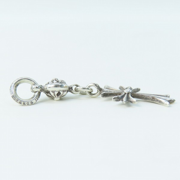 実際に弊社で買取させて頂いたCHROME HEARTS/クロムハーツ 1ボールタイニー CHクロス チャームの画像 2枚目