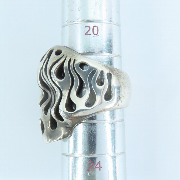 実際に弊社で買取させて頂いた【ギャラ付】Gucho/ガッチョ Pyromaniac パイロマニアックリング/21.5号-22.5号の画像 8枚目