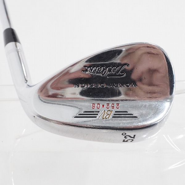 実際に弊社で買取させて頂いたTitleist/タイトリスト BV VOKEY DESIGN/ボーケイデザイン 252-08 ウェッジ 52°/08 Dynamic Goldの画像 2枚目