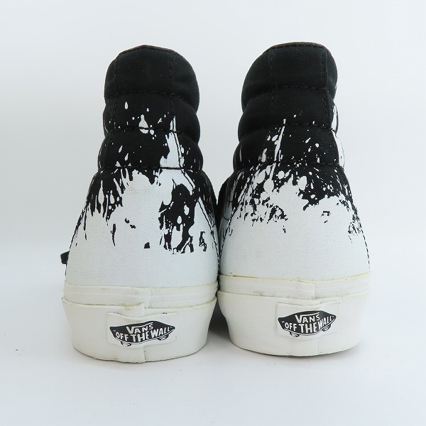 実際に弊社で買取させて頂いたVANS/バンズ SK8-HI/スケートハイ ペイントデザイン ハイカットスニーカー TB4R/8.5の画像 1枚目