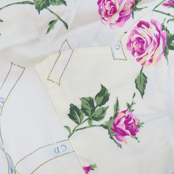 実際に弊社で買取させて頂いたChristian Dior/クリスチャンディオール 花柄 エプロン  の画像 8枚目