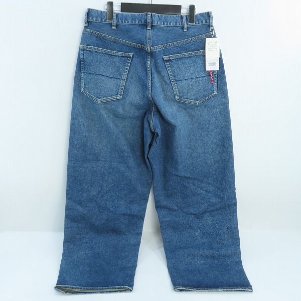 実際に弊社で買取させて頂いた【未使用】BEAMS/ビームス モンスター 5ポケット デニムパンツ/ワイドデニムパンツ 11-21-0794-791/Mの画像 1枚目