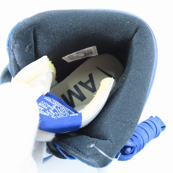 実際に弊社で買取させて頂いたNIKE×AMBUSH/ナイキ×アンブッシュ DUNK HIGH DEEP ROYAL/ダンクハイ ディープロイヤル CU7544-400/27.5の画像 4枚目