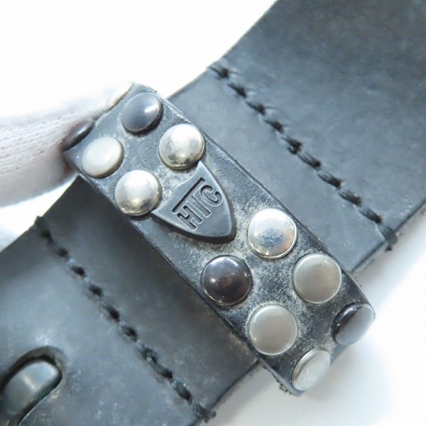 実際に弊社で買取させて頂いたHTC/エイチティーシー スタッズ フラット ベルト 85/34の画像 5枚目