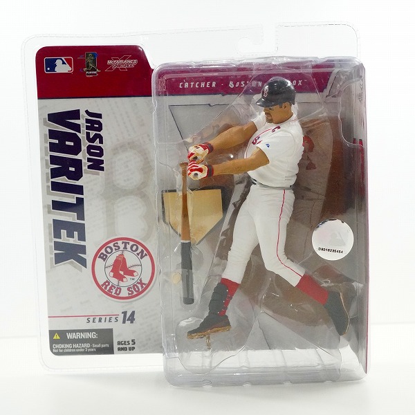 実際に弊社で買取させて頂いた【未開封】McFARLANE/マクファーレン ボストン・レッドソックス #33 JASON VARITEX ジェイソン・バリテック フィギュア