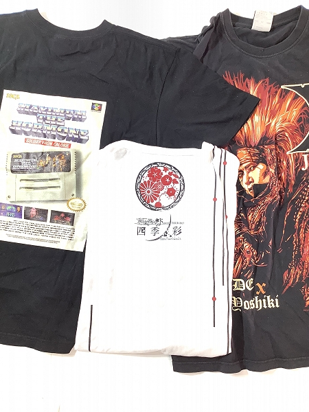 実際に弊社で買取させて頂いた【おまとめ】X JAPAN/マキシマムザホルモン/和楽器バンド 等 バンT/ツアーTシャツ/半袖Tシャツ 他の画像 1枚目