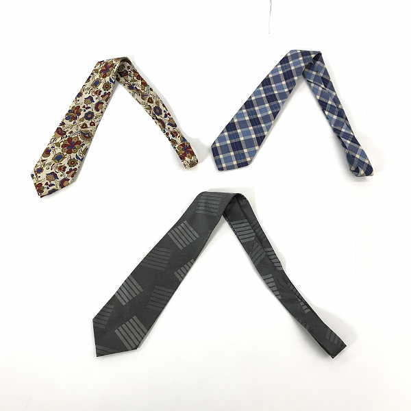 実際に弊社で買取させて頂いた【おまとめ】ISSEY MIYAKE/イッセイミヤケ MISSONI/ミッソニー JPRESS/Jプレス 他 ネクタイの画像 1枚目