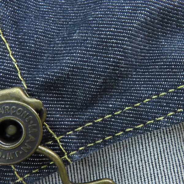 実際に弊社で買取させて頂いたJUNYA WATANABE COMME des GARCONS MAN/ジュンヤワタナベコムデギャルソンマン AD2011 オーバーオール WI-P028/XSの画像 8枚目