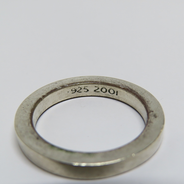 実際に弊社で買取させて頂いたCHROME HEARTS/クロムハーツ 3mm スペーサーリング プレーン 19号の画像 6枚目
