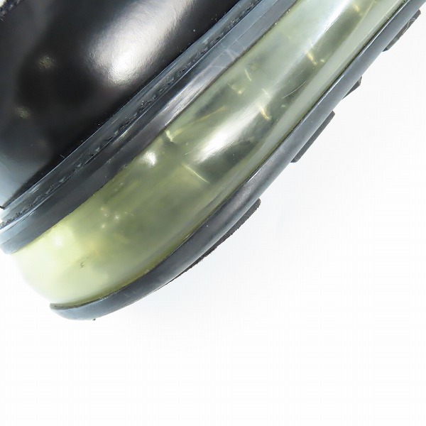 実際に弊社で買取させて頂いた【観賞用】PRADA/プラダ ウイングチップ エアソール レザー シューズ 2EE 098/8の画像 7枚目