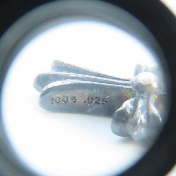 実際に弊社で買取させて頂いたCHROME HEARTS/クロムハーツ CRS BBYFAT DIA ベビーファット チャーム パヴェダイヤの画像 5枚目