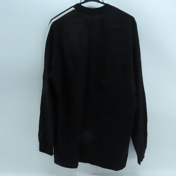 実際に弊社で買取させて頂いたY-3/ワイスリー 23SS 3ストライプス オーバーサイズ ロゴ ロングTシャツ H44800/Sの画像 1枚目