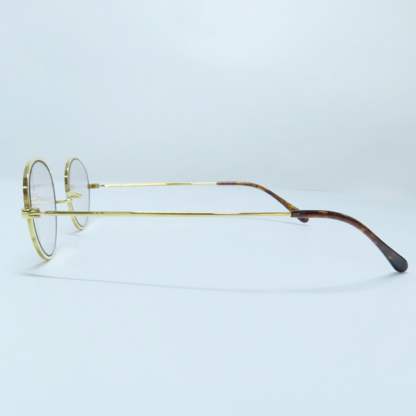 実際に弊社で買取させて頂いたEFFECTOR/エフェクター LAYLA/レイラ チタニウム ラウンド型 眼鏡/メガネフレームの画像 1枚目