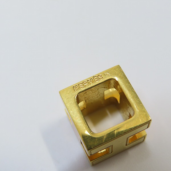 実際に弊社で買取させて頂いたHERMES/エルメス Hキューブ ペンダントトップの画像 5枚目
