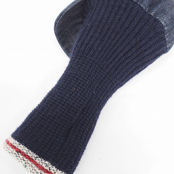 実際に弊社で買取させて頂いたEVISU GOLF/エヴィスゴルフ/エビス デニム  キャップ型 ドライバー/1w用ヘッドカバーの画像 4枚目