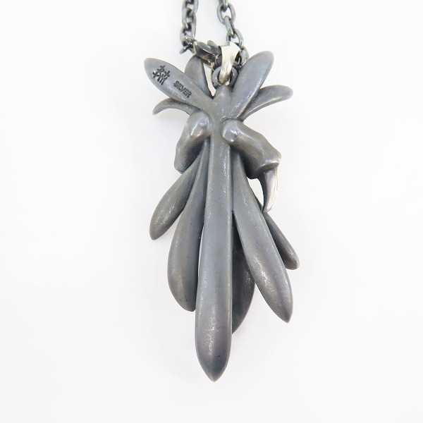 実際に弊社で買取させて頂いたBloody Mary/ブラッディマリー シンボル 象徴 ダストカラー ペンダントトップ/チェーン付きの画像 2枚目