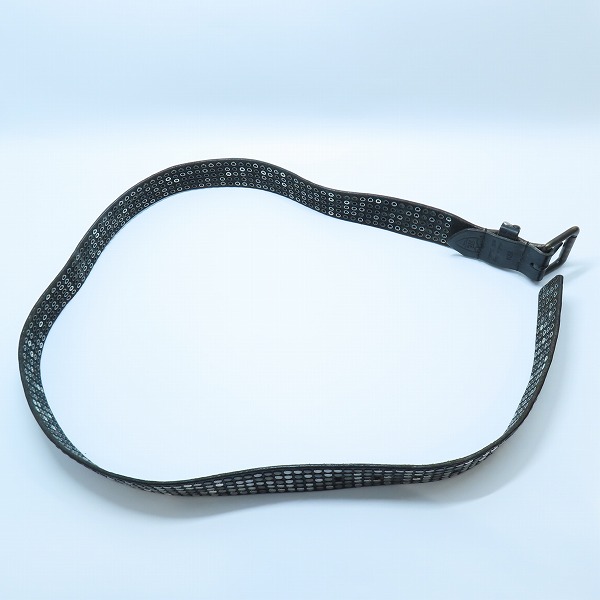 実際に弊社で買取させて頂いたHTC/エイチティーシー スタッズ フラット ベルト 85/34の画像 8枚目