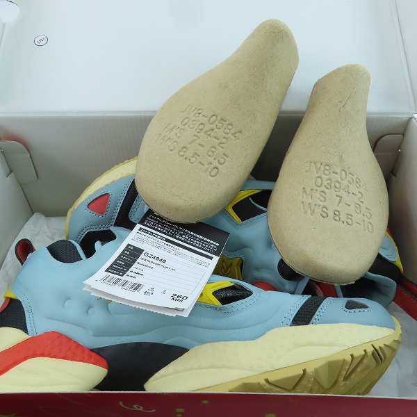 実際に弊社で買取させて頂いた【未使用】Reebok/リーボック Looney Tunes Instapump Fury 95/ルーニー チューンズ インスタポンプフューリー95 GZ4948/26の画像 8枚目