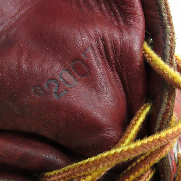 実際に弊社で買取させて頂いたRED WING/レッドウィング 半円犬タグ アイリュッシュセッターブーツ 875/7Eの画像 7枚目